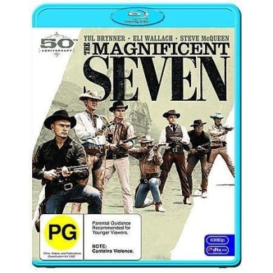 MAGNIFICENT SEVEN THE-BLURAY NM