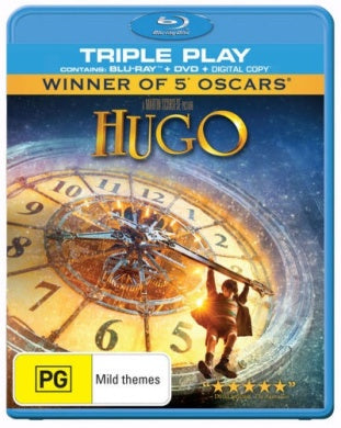HUGO-BLURAY + DVD VG