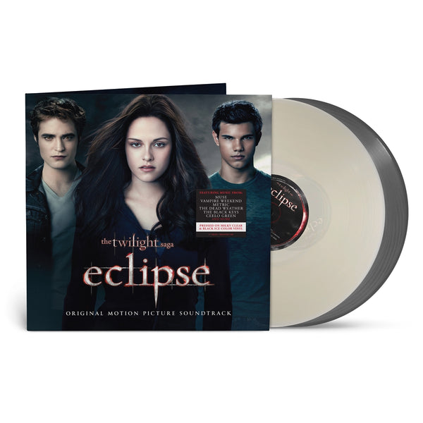 TWILIGHT SAGA: ECLIPSE OST-VARIOUS ARTISTS CLEAR/ BLACK ICE VINYL 2LP *NEW*