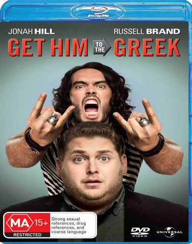 GET HIM TO THE GREEK-BLURAY NM