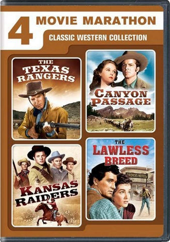 CLASSIC WESTERN COLLECTION REGION ONE 2DVD NM