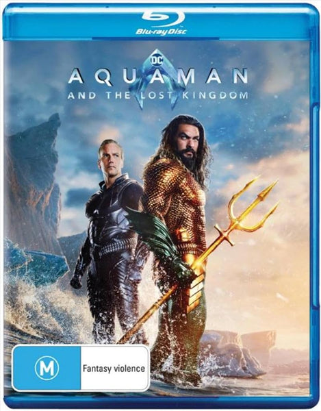AQUAMAN AND THE LOST KINGDOM-BLURAY NM
