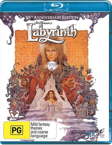 LABYRINTH-BLURAY NM