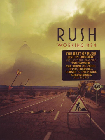 RUSH-WORKING MEN DVD NM