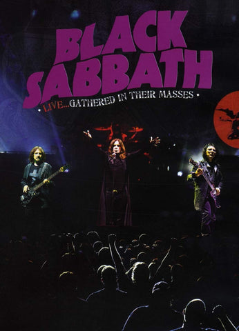 BLACK SABBATH-LIVE...GATHERED IN THEIR DVD VG