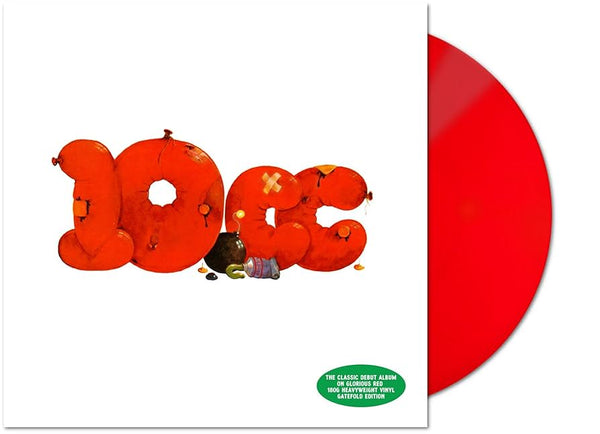 10CC-10CC RED VINYL LP NM COVER EX