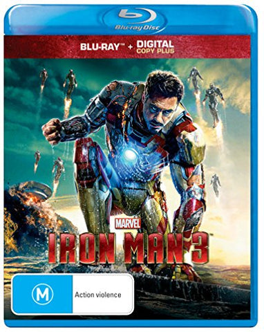 IRON MAN 3-BLURAY VG