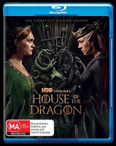 HOUSE OF THE DRAGON SEASON 2-4BLURAY NM