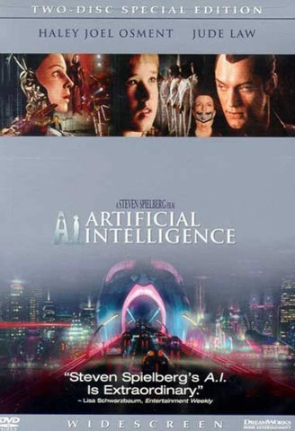 ARTIFICIAL INTELLIGENCE-REGION 1 2DVD NM