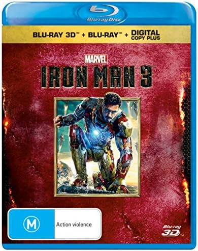 IRON MAN 3-3D BLURAY + BLURAY NM