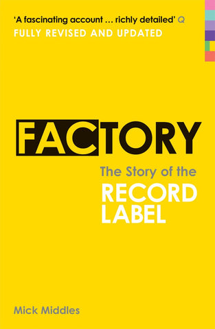 FACTORY - THE STORY OF THE RECORD LABEL BOOK VG