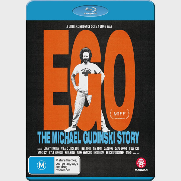 EGO THE MICHAEL GUDINSKI STORY- BLURAY NM