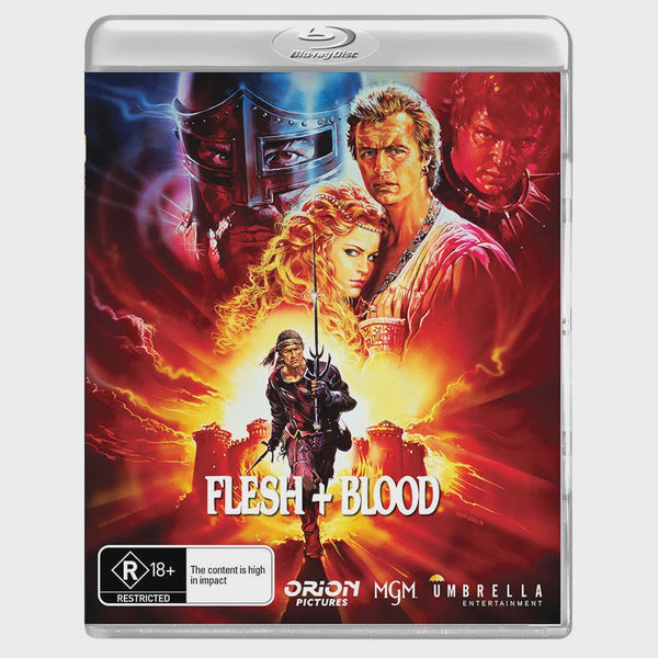 FLESH AND BLOOD- BLURAY NM