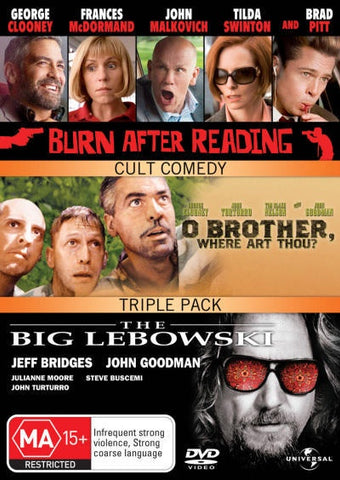 CULT COMEDY TRIPLE PACK 3DVD NM