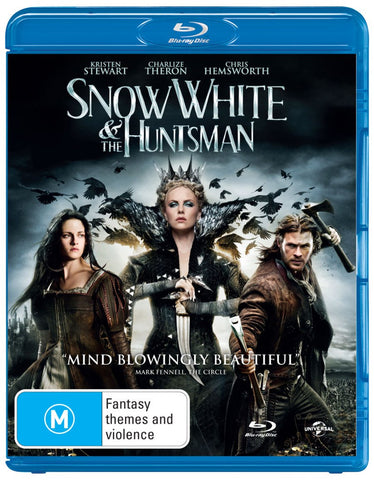 SNOW WHITE & THE HUNSTMAN-BLURAY VG+