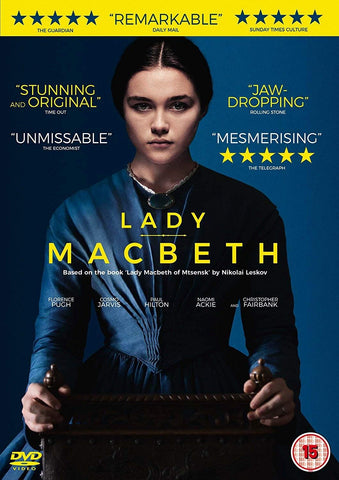 LADY MACBETH-REGION 2 DVD VG