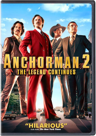 ANCHORMAN 2 - THE LEGEND CONTINUES DVD NM