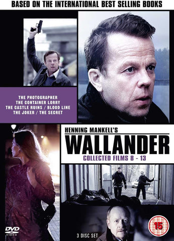 WALLANDER (EU) 8-13 - 3DVD VG+