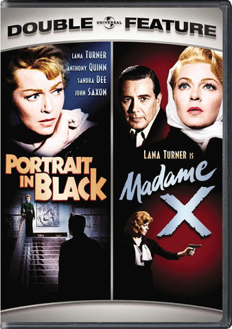 PORTRAIT IN BLACK/MADAME X-REGION 1 2DVD NM