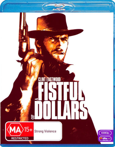 A FISTFUL OF DOLLARS-BLURAY VG+