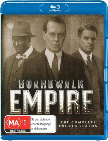 BOARDWALK EMPIRE-COMPLETE FOURTH SEASON 4BLURAY VG+