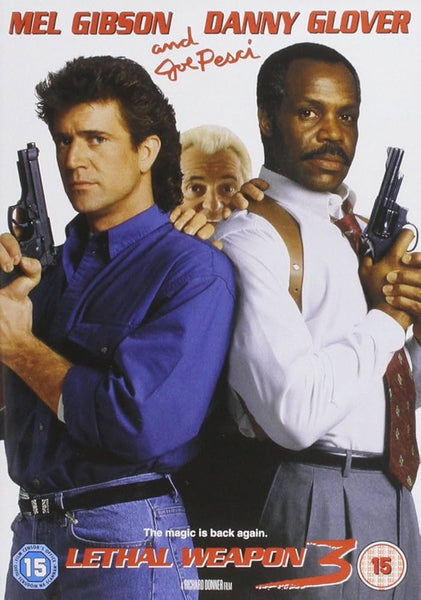 LETHAL WEAPON 3 - REGION 1 DVD VG+