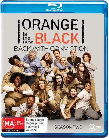 ORANGE IS THE NEW BLACK-SEASON 2 3BLURAY VG