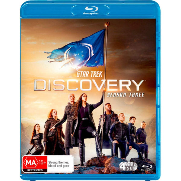 STAR TREK DISCOVERY- SEASON THREE 4BLURAY NM