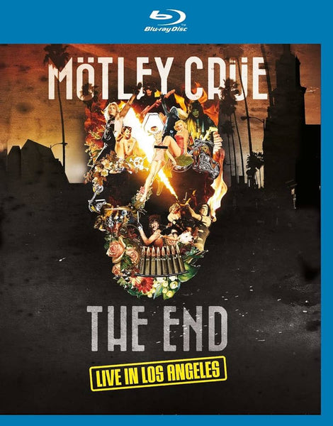 MOTLEY CRUE-THE END LIVE IN LOS ANGELES BLURAY NM