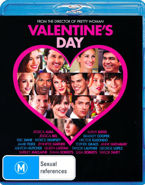 VALENTINE'S DAY-BLURAY VG