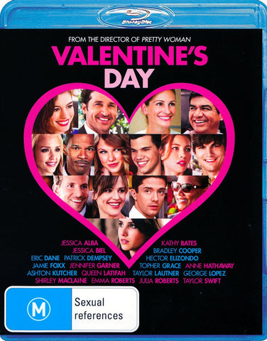 VALENTINE'S DAY-BLURAY VG