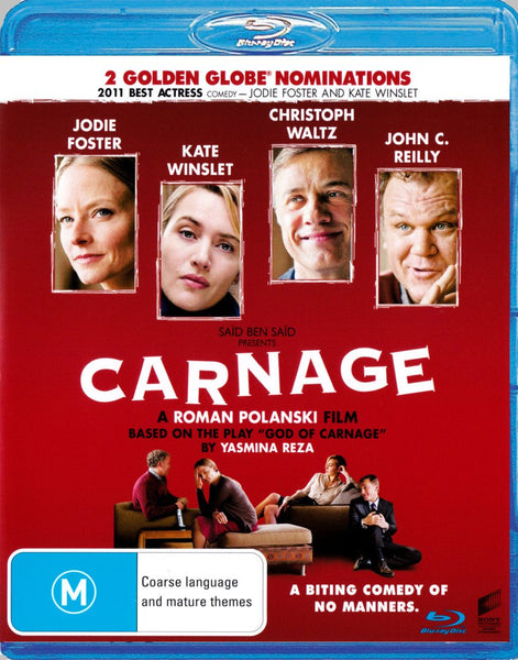 CARNAGE - BLURAY NM