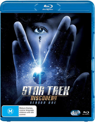 STAR TREK DISCOVERY- SEASON ONE 4BLURAY VG