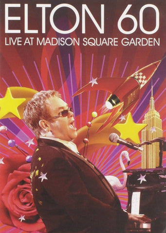 JOHN ELTON-ELTON 60 LIVE AT MADISON SQUARE GARDEN 2DVD NM