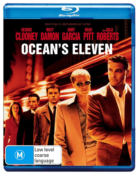 OCEAN'S ELEVEN-BLURAY NM