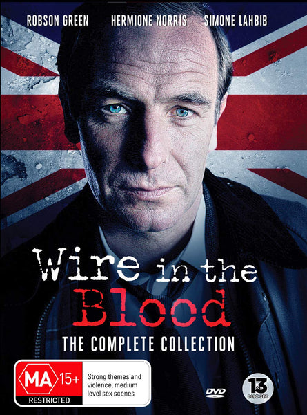 WIRE IN THE BLOOD-THE COMPLETE COLLECTION 13DVD VG+