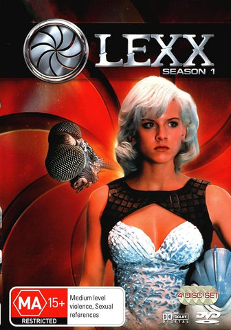 LEXX SEASON 1-4 DVD VG+