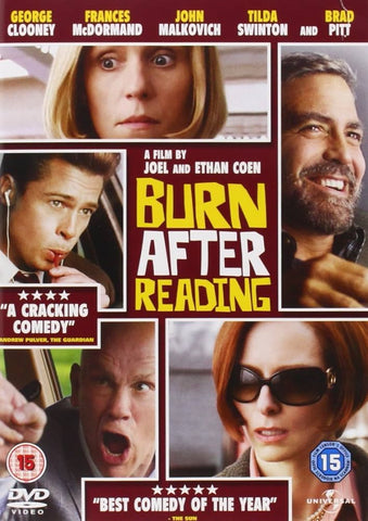 BURN AFTER READING - DVD NM