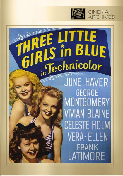 THREE LITTLE GIRLS IN BLUE-DVD NM