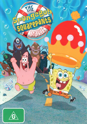 SPONGEBOB SQUAREPANTS MOVIE THE-DVD VG+