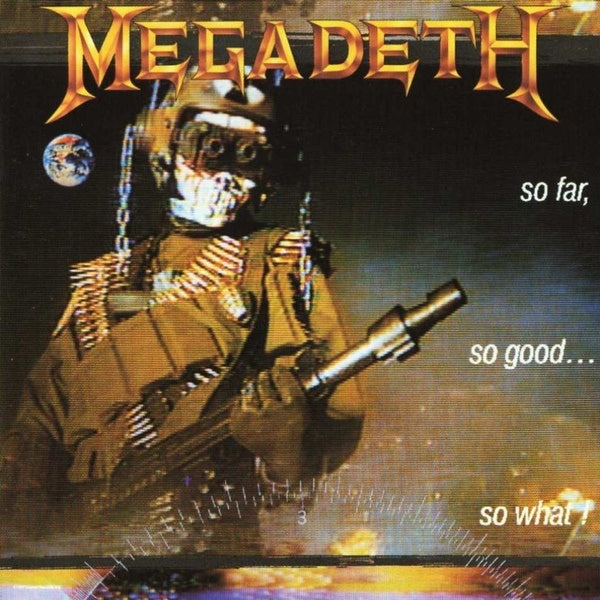 MEGADETH-SO FAR, SO GOOD...SO WHAT! CD VG
