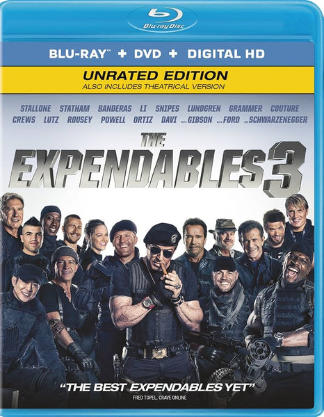 EXPENDABLES 3-BLURAY NM