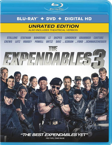 EXPENDABLES 3-BLURAY NM