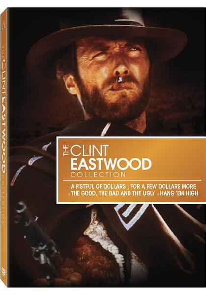 CLINT EASTWOOD COLLECTION THE-REGION 1 4DVD VG