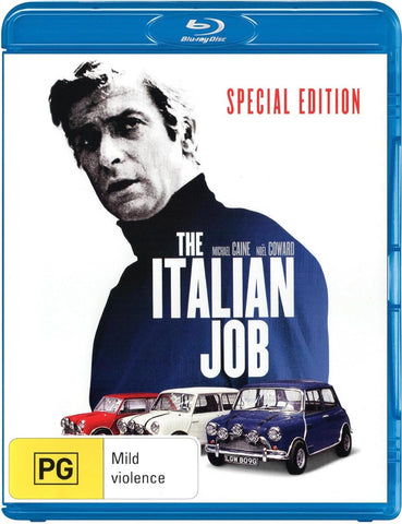 ITALIAN JOB THE-BLURAY VG+