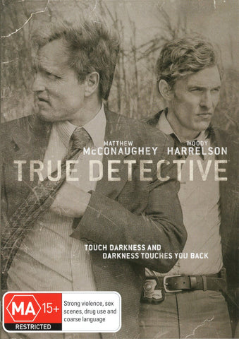 TRUE DETECTIVE SEASON 1-3DVD NM