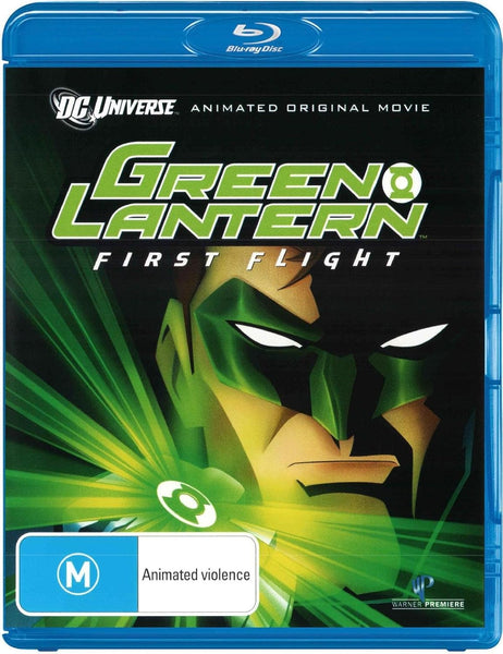 GREEN LANTERN FIRST FLIGHT-BLURAY VG
