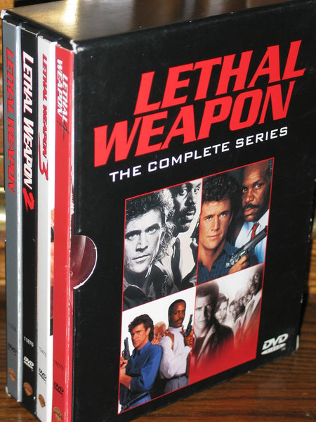 LETHAL WEAPON - COMPLETE SERIES REGION 1 4DVD VG