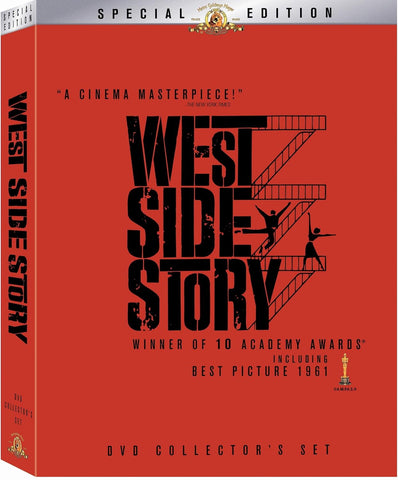 WEST SIDE STORY SPECIAL EDITION-REGION 1 2DVD + BOOK NM