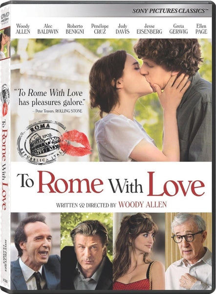 TO ROME WITH LOVE-REGION 1 DVD NM